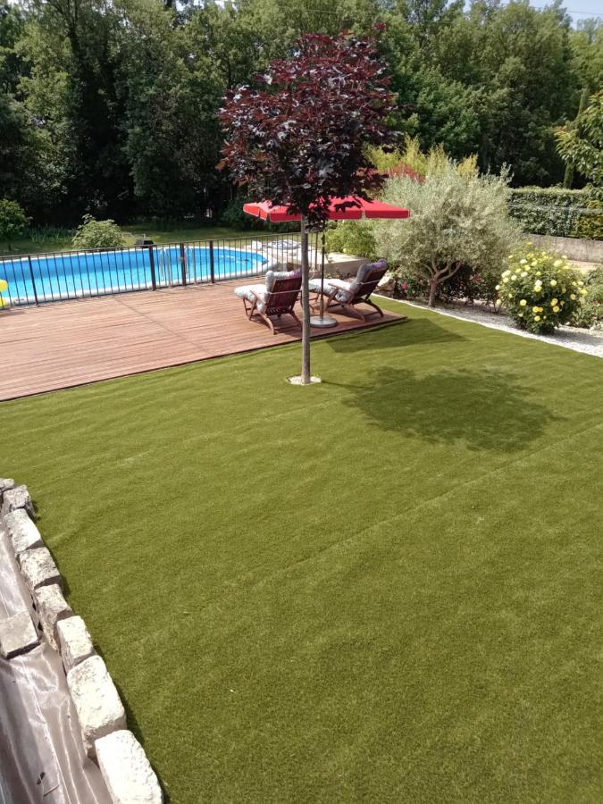 Chez Lulu Hotel Saint-Saturnin-les-Apt Luaran gambar
